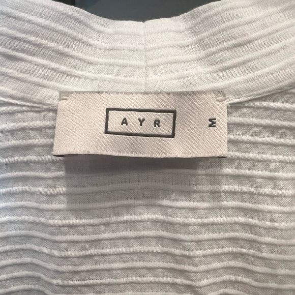 AYR The Daybreak Top in White, L - Picture 5 of 6